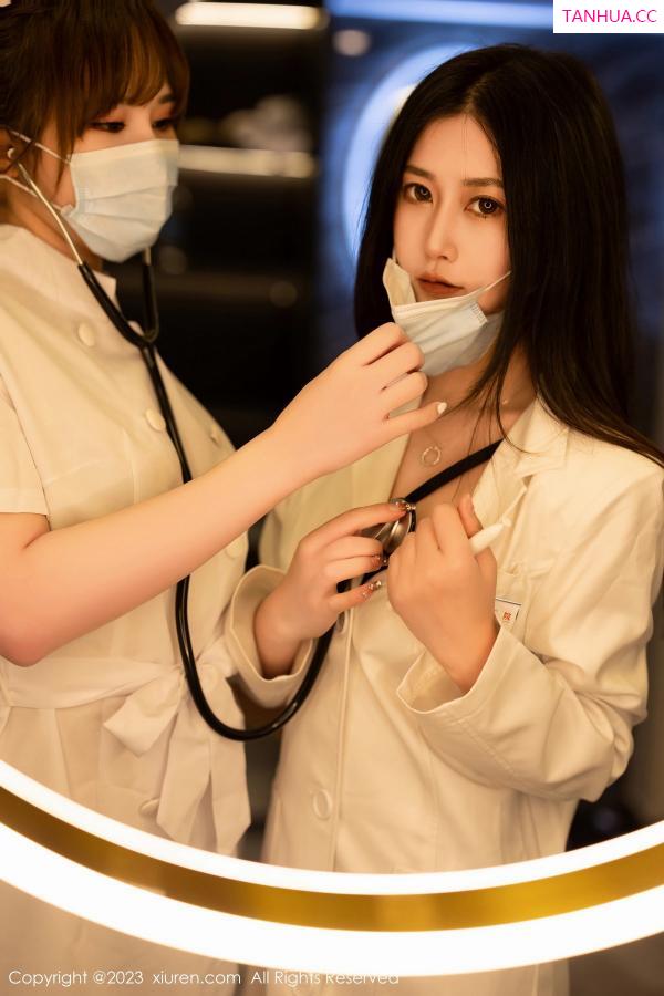   [XiuRen]高清写真图 2023.02.23 No.6312 模特合集 护士服 美腿第6张图片